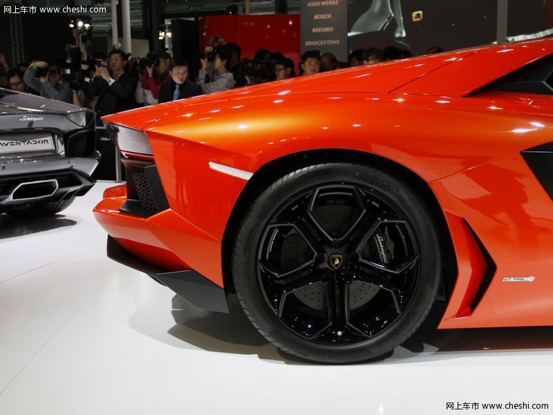 兰博基尼 Aventador 车展