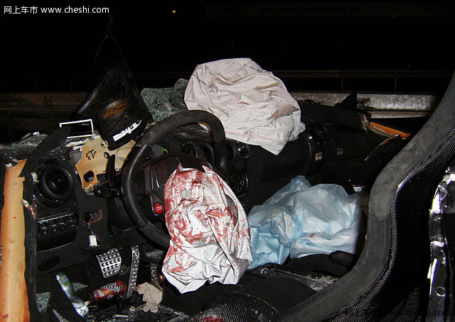 法拉利 F430 车祸