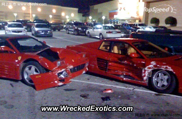 法拉利车祸