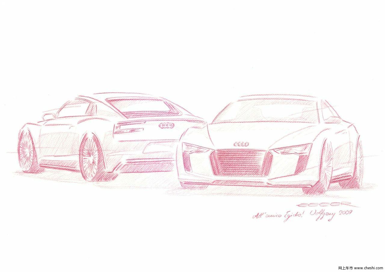 奥迪e-tron概念车