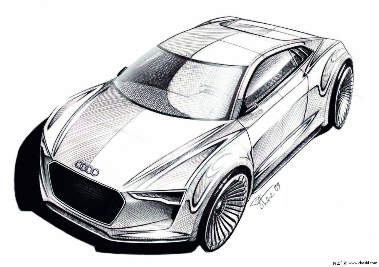 奥迪e-tron概念车
