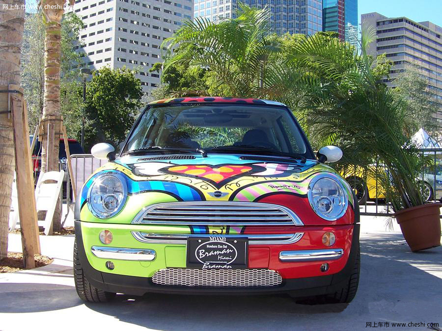 Mini Cooper艺术彩绘车