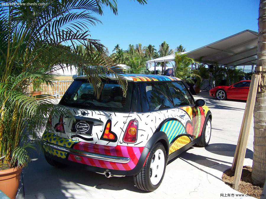 Mini Cooper艺术彩绘车
