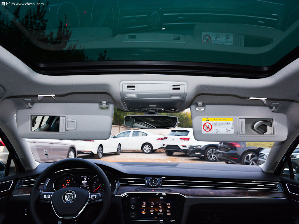 黑色迈腾 2019款 380tsi dsg豪华型 国v内饰中控图片(41/51)_网上车市