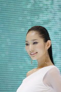 马自达“清”概念车与模特