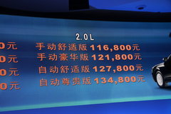 2009款 2.0L 自动 舒适型 GL