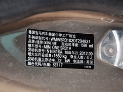 MINI 2011款 1.6L AT ONE版