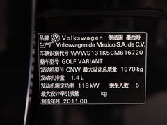 2011款 旅行轿车 1.4TSI 豪华版