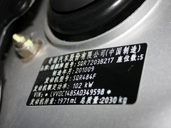 2012款 2.0 DVVT 手动 舒适型