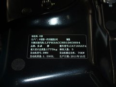 2012款 1.6L 自动 天窗版