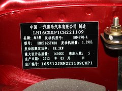 2012款 两厢 1.6 手动 风尚版