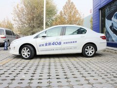 东风标致  标致408 1.6 MT 车辆左正侧视角