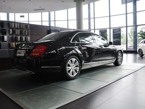 奔驰(进口)  S350L 3.5L 车辆右侧尾部视角