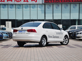 上海大众  1.4L 手动 车辆右侧尾部视角
