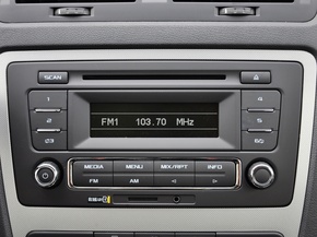 斯柯达  1.4TSI DSG 中控台中央特写