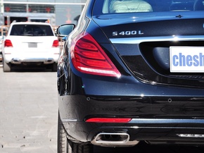奔驰(进口)  S400L 3.0T 自动 车辆左后大灯正视角