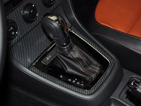 上海大众  1.6L 自动 挂档把手特写