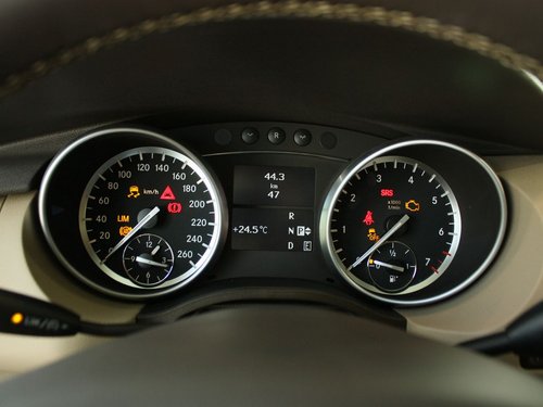 奔驰(进口)  R500 5.5L AT 方向盘后方仪表盘
