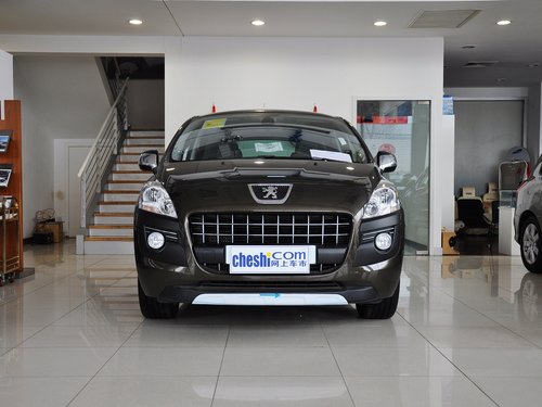 标致(进口)  3008 1.6T AT 车头正面视角