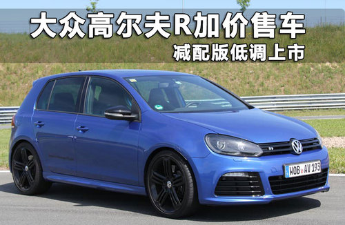 大众(进口)  高尔夫R 2.0TSI DSG