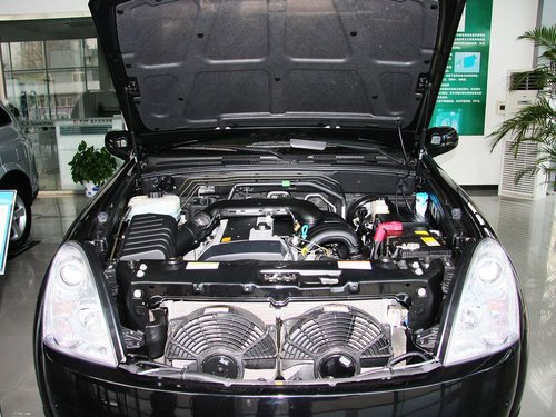 双龙汽车  RX320 3.2 自动 发动机局部特写