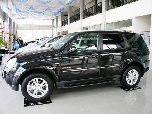 双龙汽车  RX320 3.2 AT 车辆左正侧视角