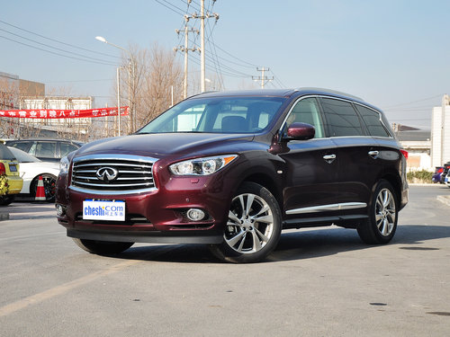 英菲尼迪  JX35 3.5L CVT 车辆左前45度视角