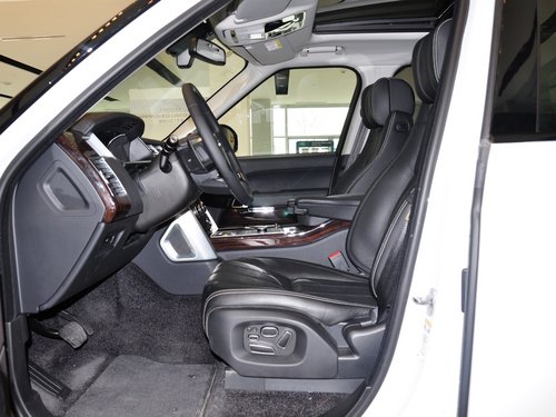 路虎  揽胜 5.0 V8 驾驶席座椅正视图