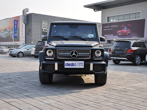 奔驰AMG  G65 6.0T 车头正面视角