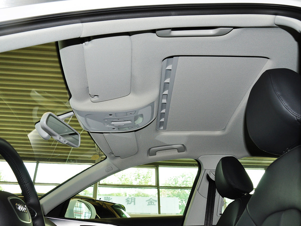 一汽奥迪 TFSI 车顶内部特写