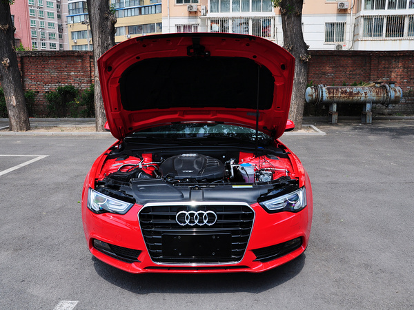 奥迪(进口)  45TFSI 2.0T CVT 车辆发动机舱整体