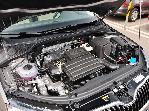 斯柯达  1.6L 自动 发动机主体特写