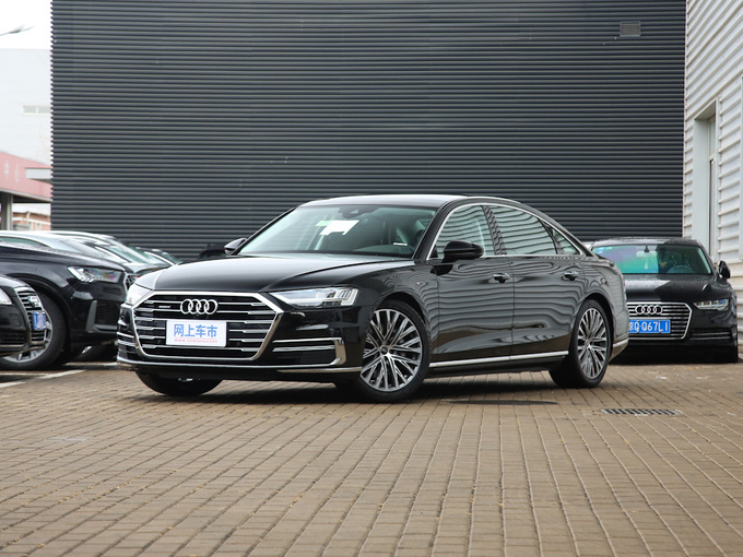 奥迪(进口)  A8L 55 TFSI quattro 左前正45度