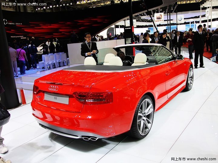 奥迪(进口) S5敞篷 车展