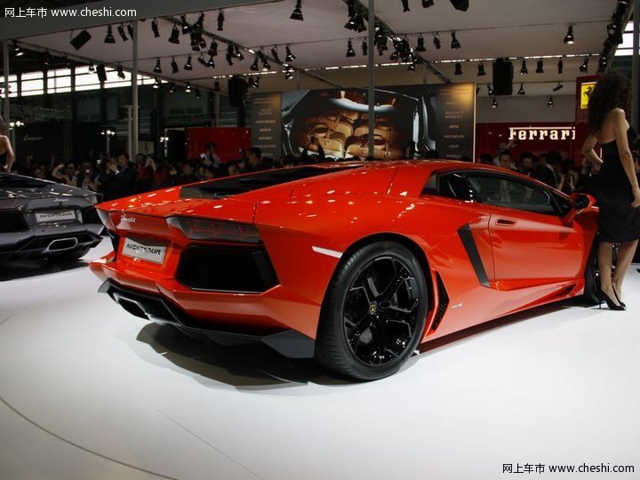 兰博基尼 Aventador 车展