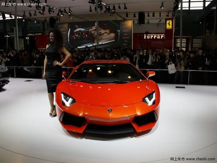 兰博基尼 Aventador 车展
