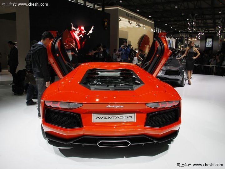兰博基尼 Aventador 车展