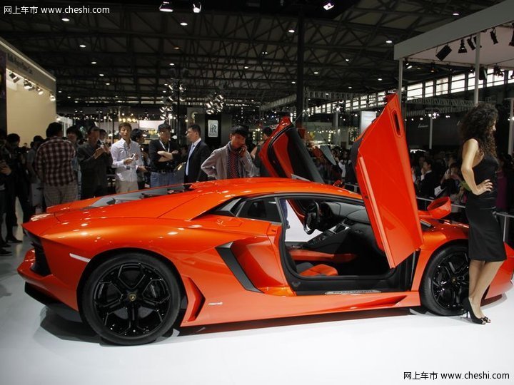 兰博基尼 Aventador 车展