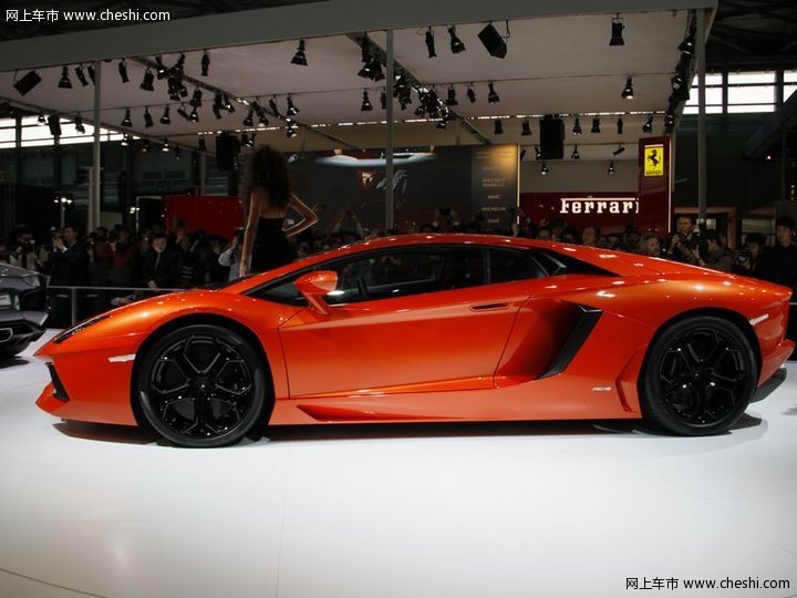 兰博基尼 Aventador 车展