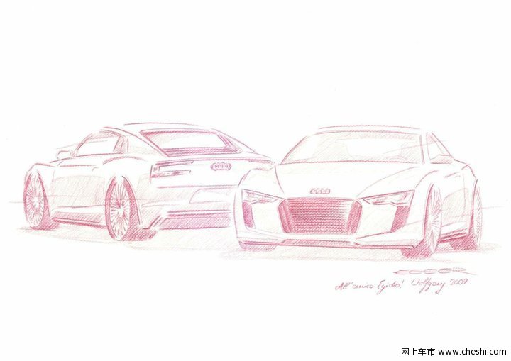 奥迪e-tron概念车