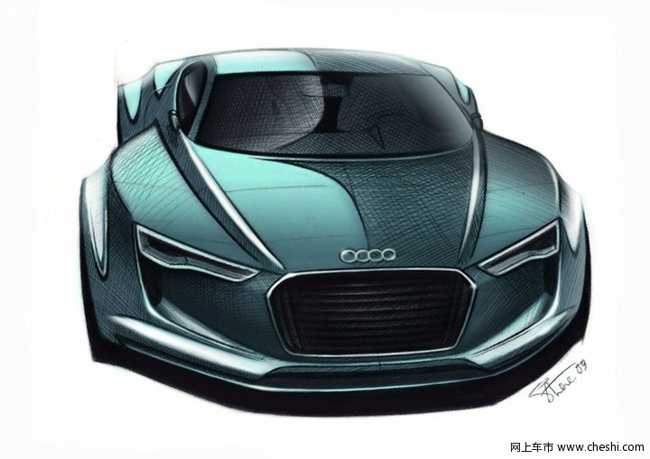 奥迪e-tron概念车