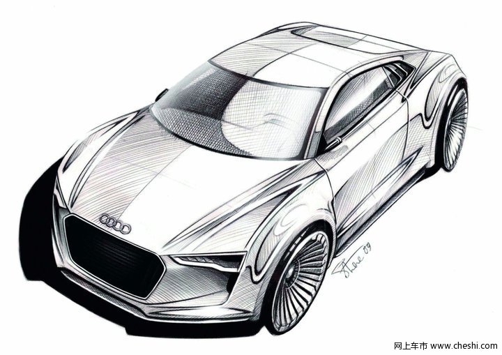 奥迪e-tron概念车