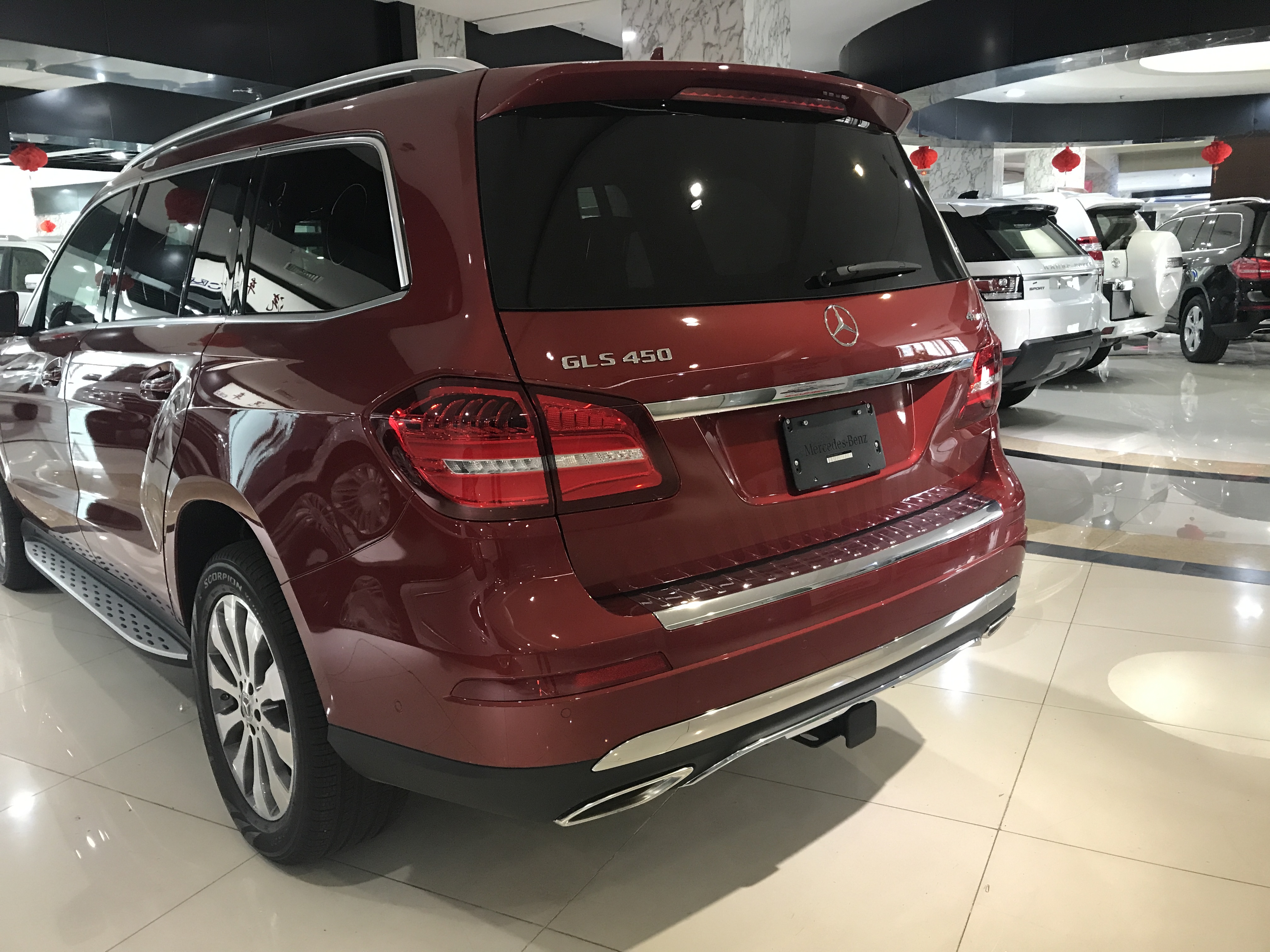 2017款奔驰gls450港口现车 再掀降价狂潮