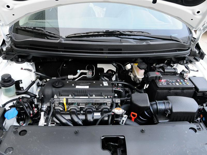4l发动机型号采用g4fa,最大功率达到78.7kw/6300rpm,最大