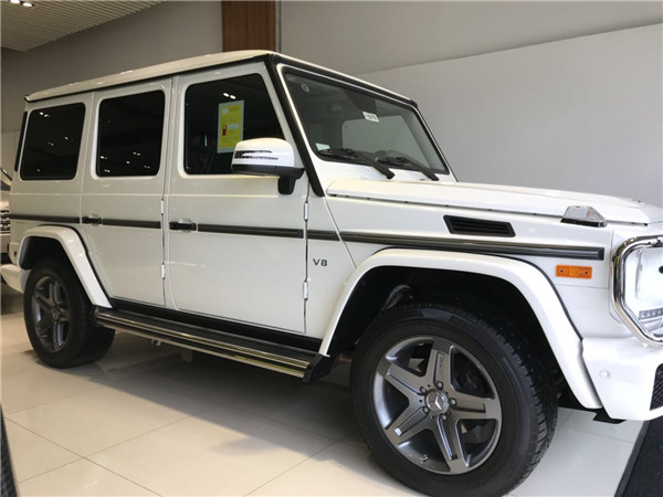 奔驰17款G550白黑纯正越野性能王者SUV