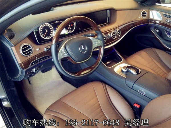最新奔驰S500L现车4S店手续全当天全国
