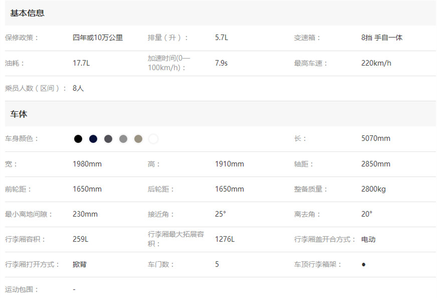 雷克萨斯LX570最新港口报价平行进口-图9