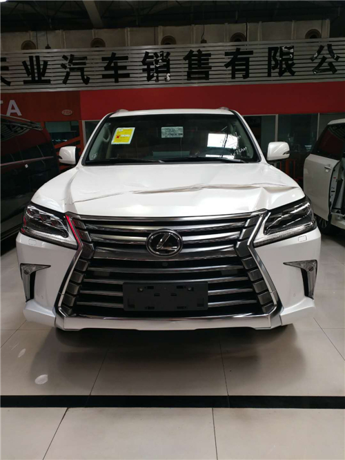 雷克萨斯LX570现车1448白棕手续齐价低-图1