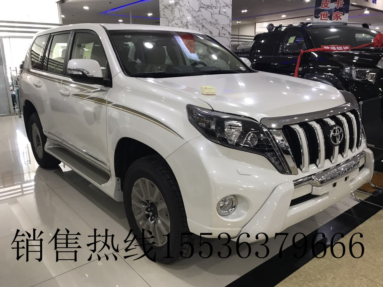 原装阿曼限量丰田霸道4000 熏黑大灯特惠_普