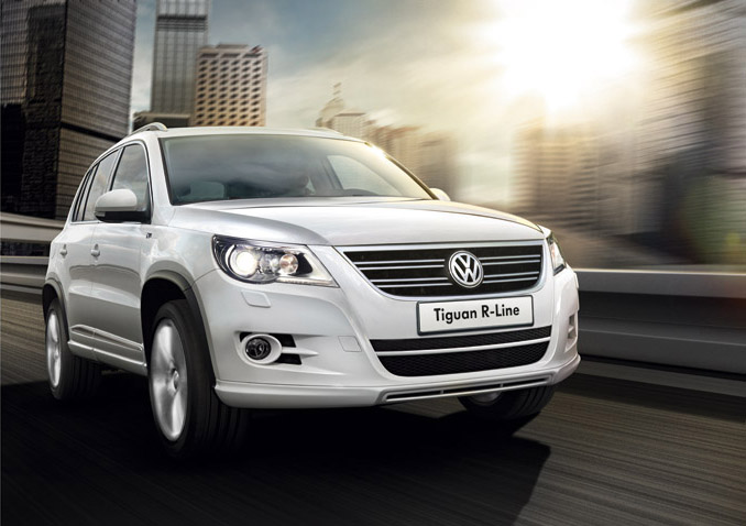开启动感风潮,大众进口汽车tiguan r-line上市